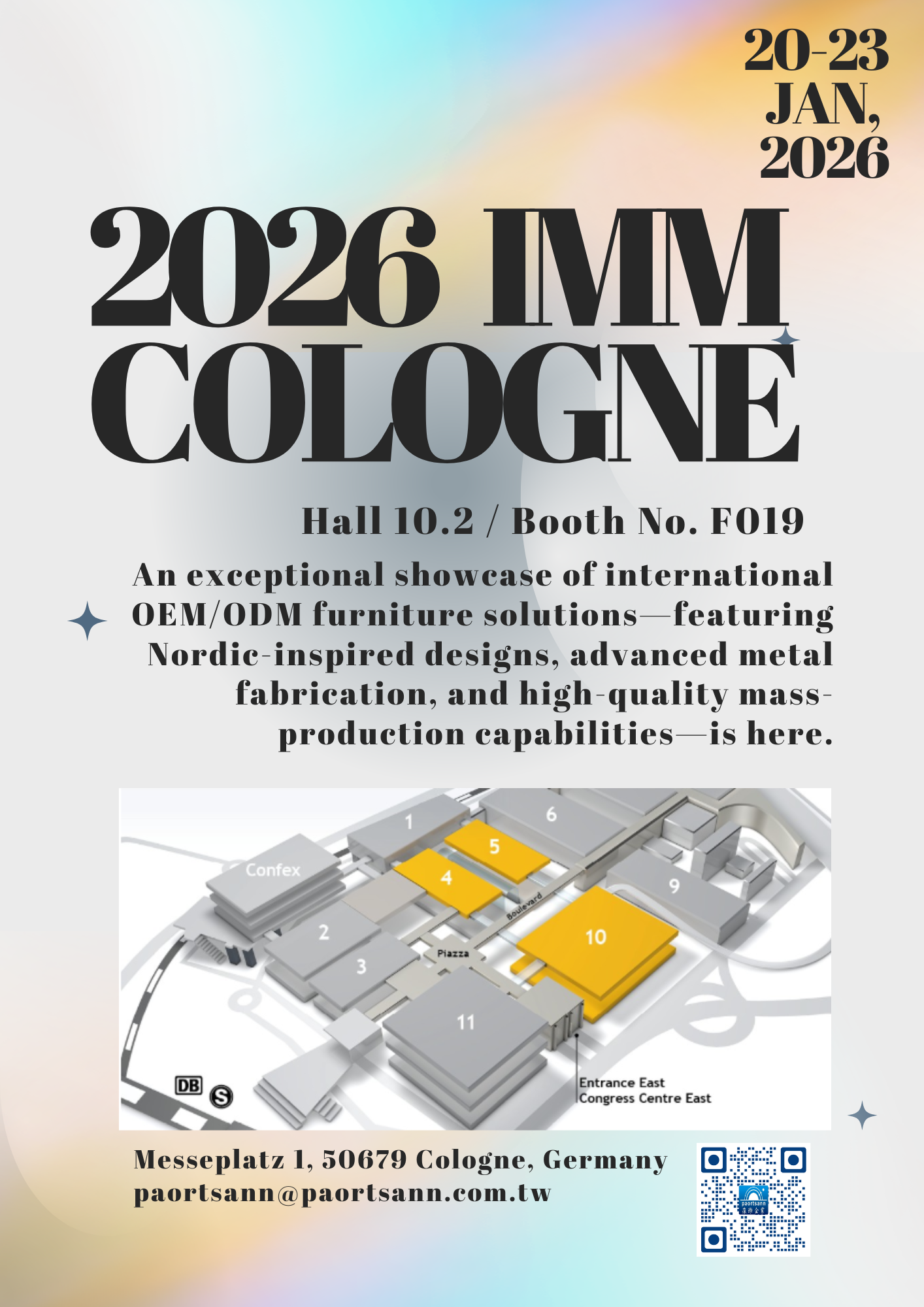 2026 德國科隆家具展 IMM Cologne